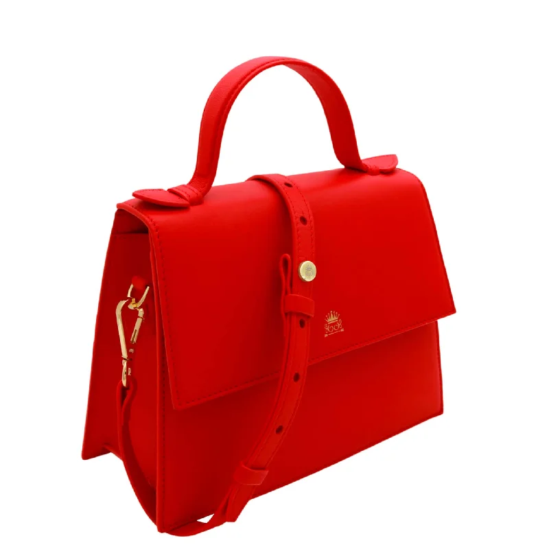 Penelope Hand Bag - Chili Red