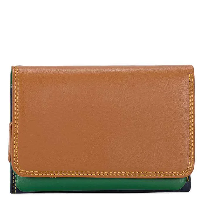 Trifold Purse Wallet in Bosco