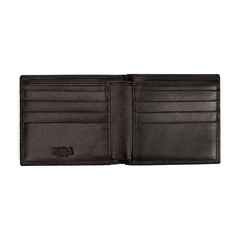 8CC Black Calf Leather Wallet