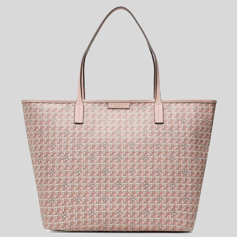 Tory Burch Ever Ready Zip Tote Winter Peach 145634