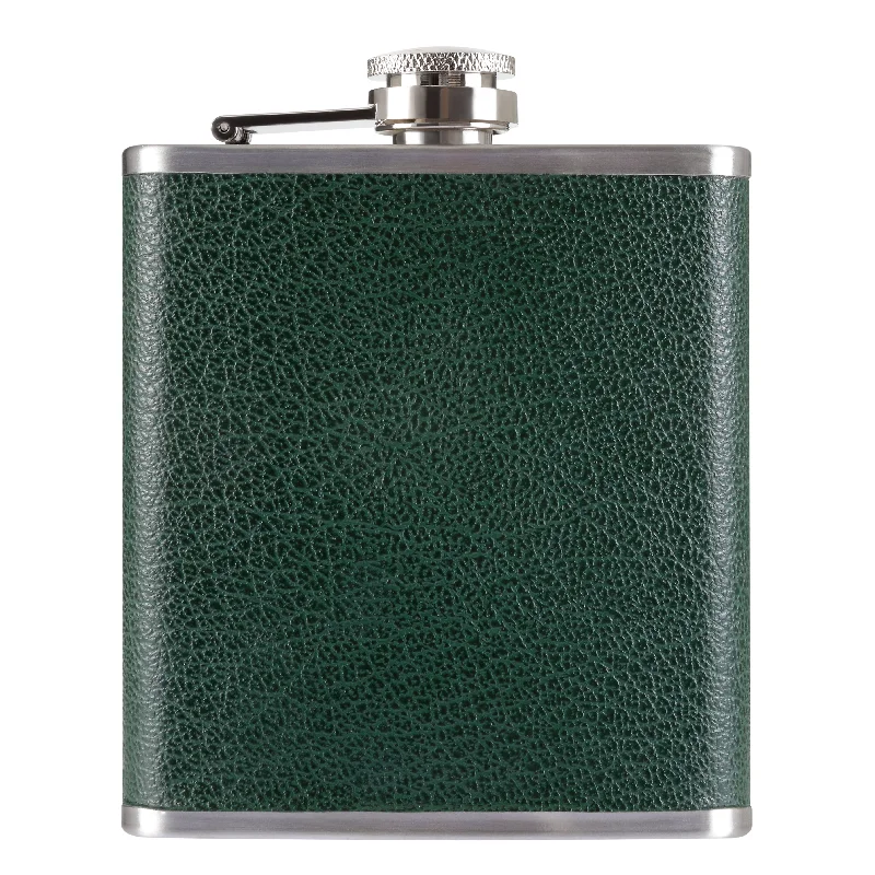 Racing Green Hip Flask