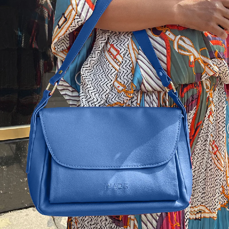 Modern Blue Shoulder Bag Perfect For Women & Girls