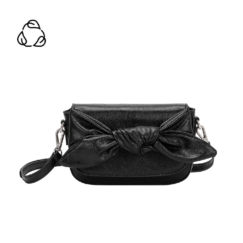 Faye Black Clutch Crossbody Bag