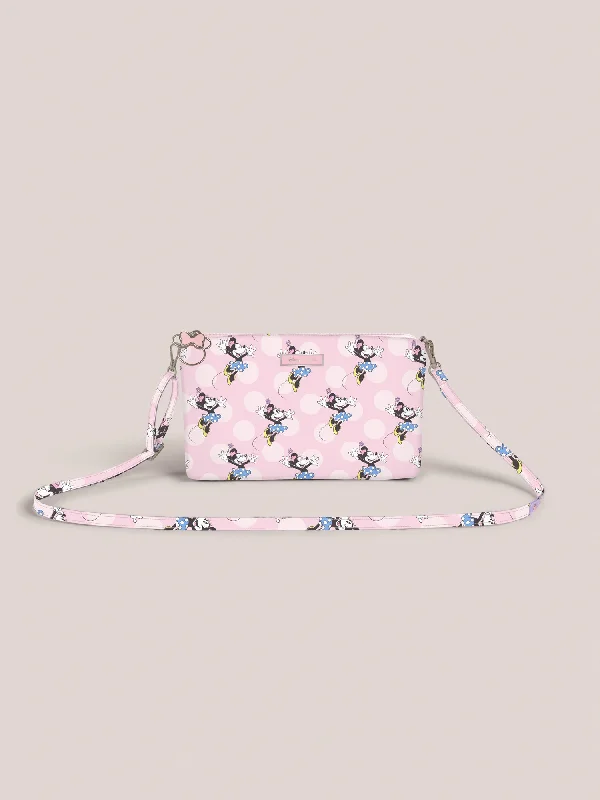 Disney Be More Minnie Be Quick Clutch- Pink