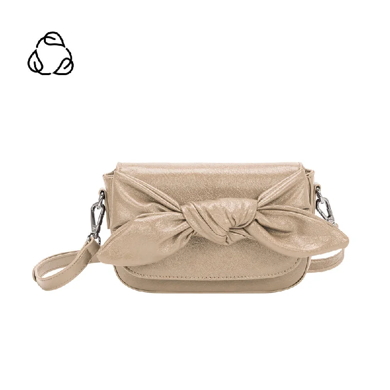 Faye Beige Clutch Crossbody Bag