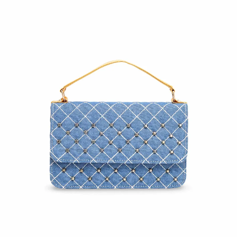 Blue Formal Shoulder Bag P56092