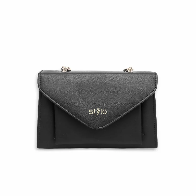 Black Casual Shoulder Bag P55480