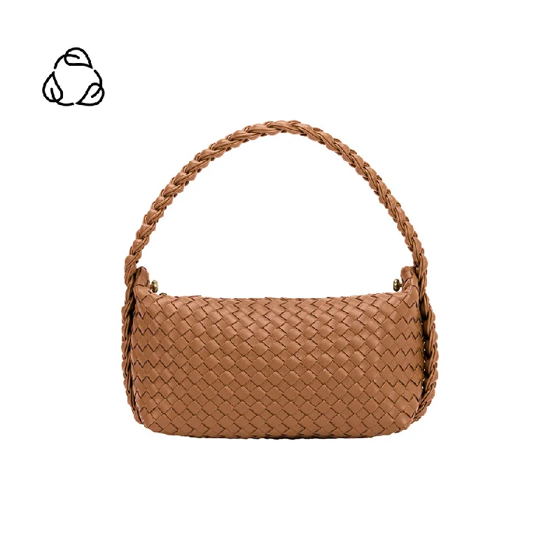 Alma Tan Recycled Vegan Crossbody Bag