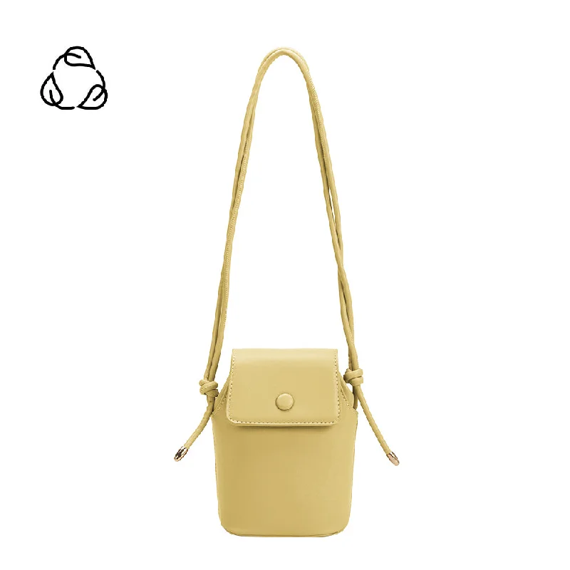 Abigail Yellow Phone Crossbody Bag