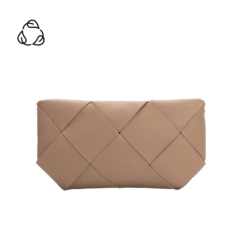 Connie Taupe Small Recycled Vegan Crossbody Bag - FINAL SALE