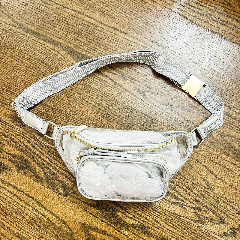 Spectator Sling Bag - Silver