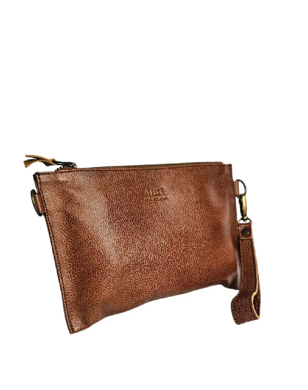 The Conscious Crossbody Clutch Bag - Brown