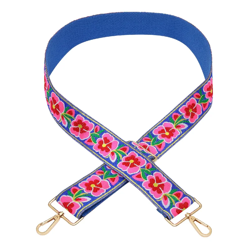 Pink Flower Strap