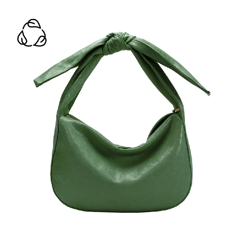 Marni Green Crinkle Bow Crossbody Bag