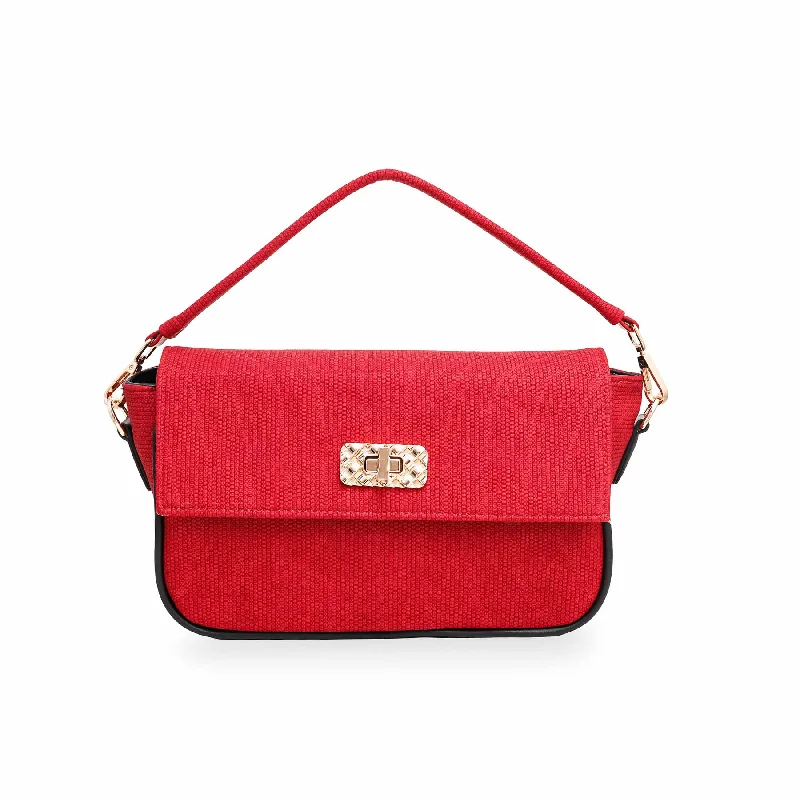 Red Formal Shoulder Bag P55581