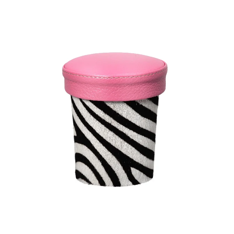 Regency Dice Cup in Zebra Print