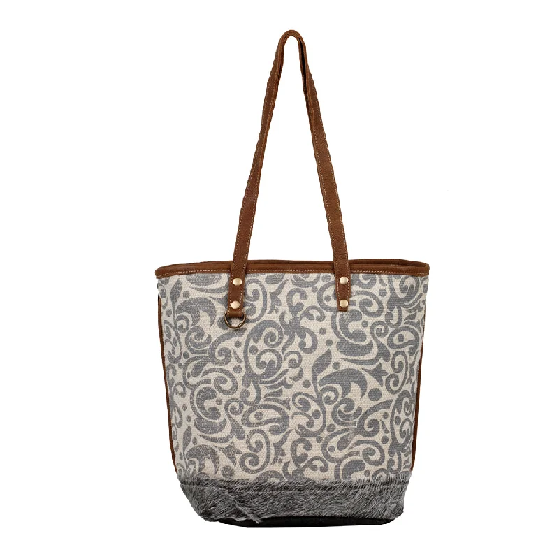 WINTER SNOW TOTE BAG