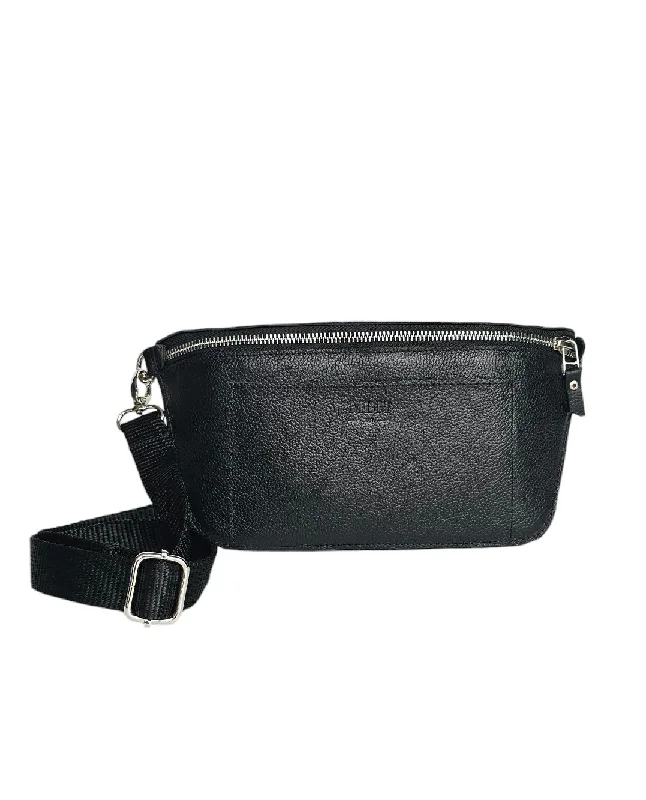 The Voyager Crossbody Sling Bag - Black