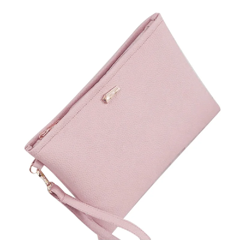 Ladybabag Fashion Women Day Clutches 3 Color Solid Clutch Bag