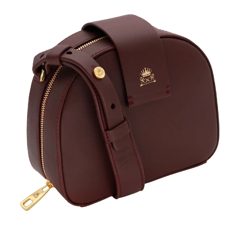 Leidi Hand Bag - Bordeaux