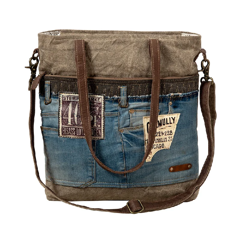 Gormully Denim Tote Bag