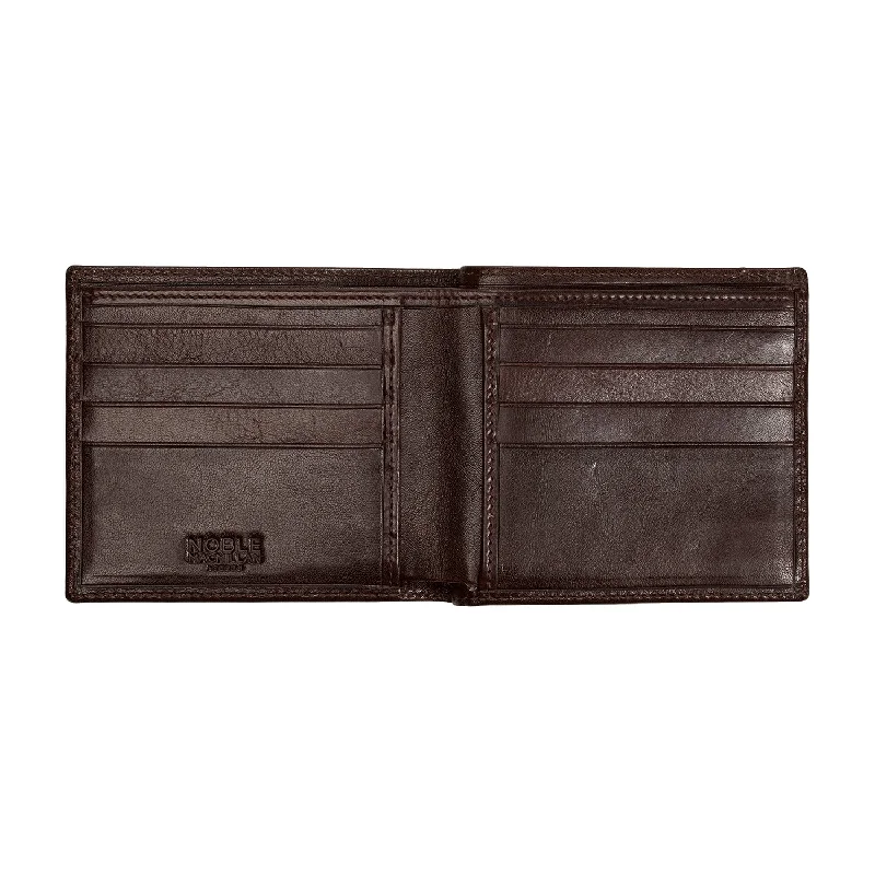 8CC Mocha Brown Calf Leather Wallet