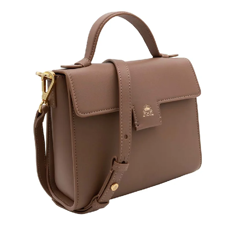 Roxana Hand Bag - Taupe