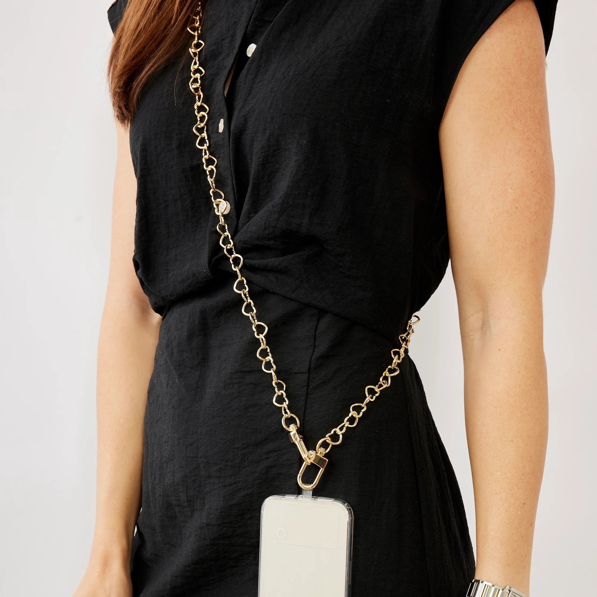 Heart Phone Crossbody Chains by O-Venture