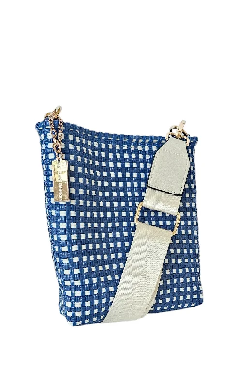 Milano Slim Crossbody Bag Azure