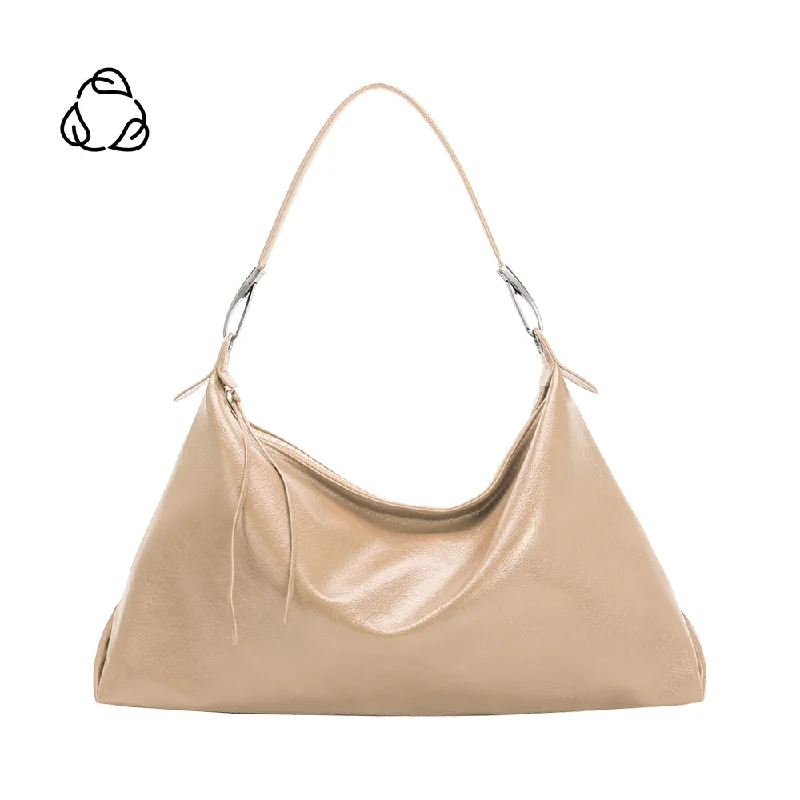 Charlie Beige XL Recycled Vegan Tote Bag