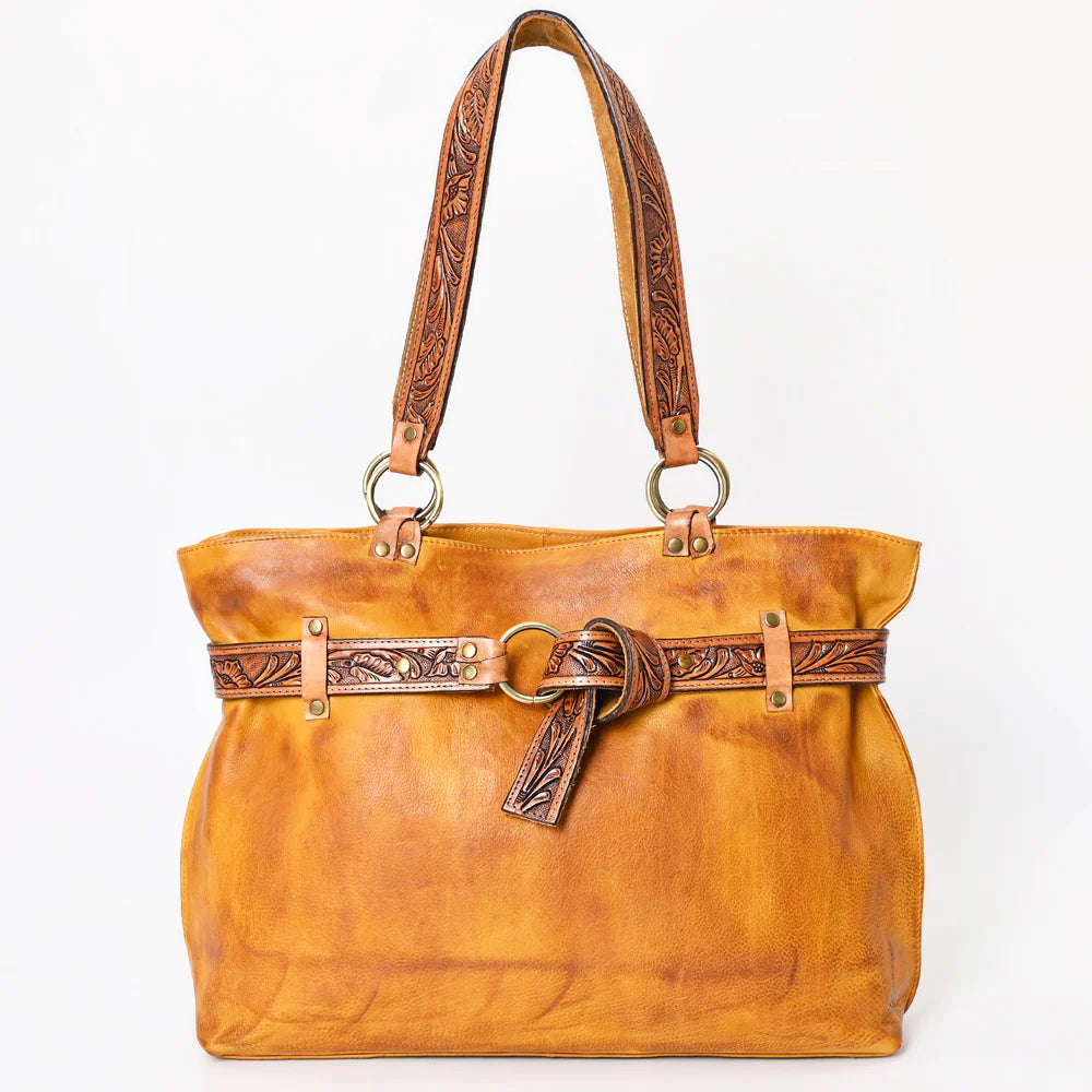 The Uptown Country - Tooled Leather Purse