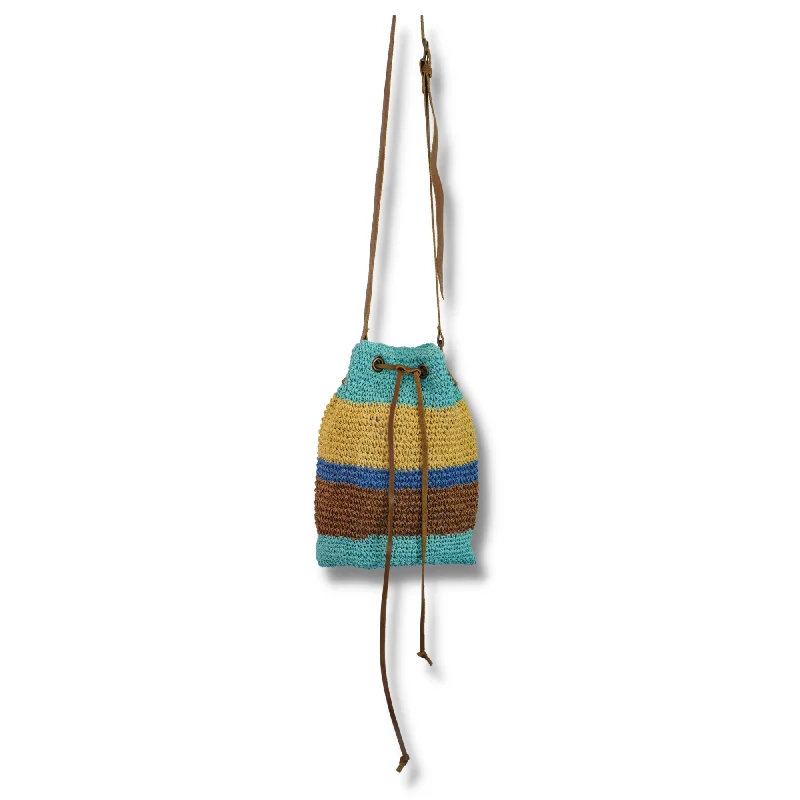 Leah Woven Crossbody Bag