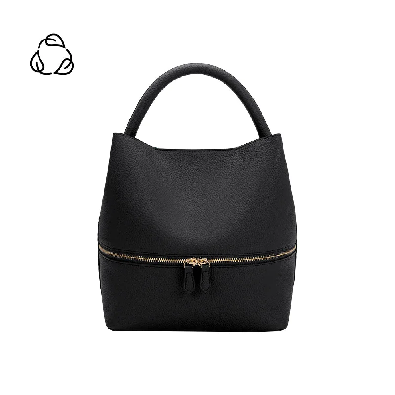 Karianna Black Recycled Vegan Crossbody Bag