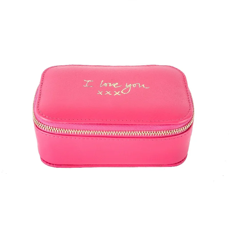 I Love You Travel Jewellery Box