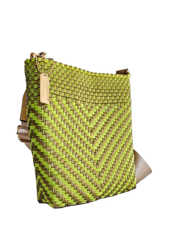 Milano Crossbody Bag - Olive Green